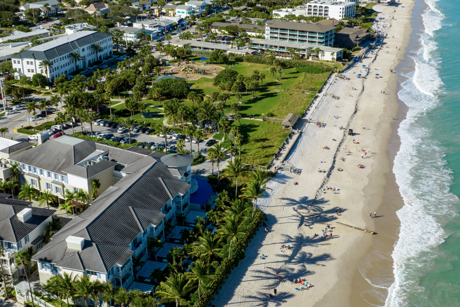 Humiston Park and public beach Vero Beach Florida